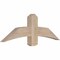 Ekena Millwork Bellingham Smooth Timber Gable Bracket, Douglas Fir, 48"W x 16"H x 3 1/2"D x 5 1/2"F, 8/12 Pitch GBW048X16X0406BEL00SDF - alternate 2